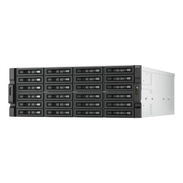 QNAP TL-R2400PES-RP contenitore di unità di archiviazione Box esterno HDD/SSD Nero, Grigio 2.5/3.5" [TL-R2400PES-RP]