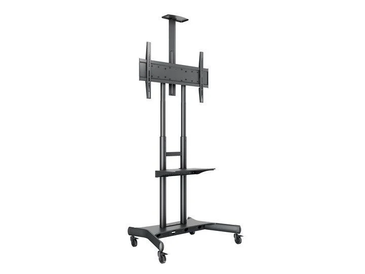 ITB MB4627 base da pavimento per tv a schermo piatto 2,03 m (80") Banco a rotelle per monitor portatili a schermo piatto Nero [MB4627]