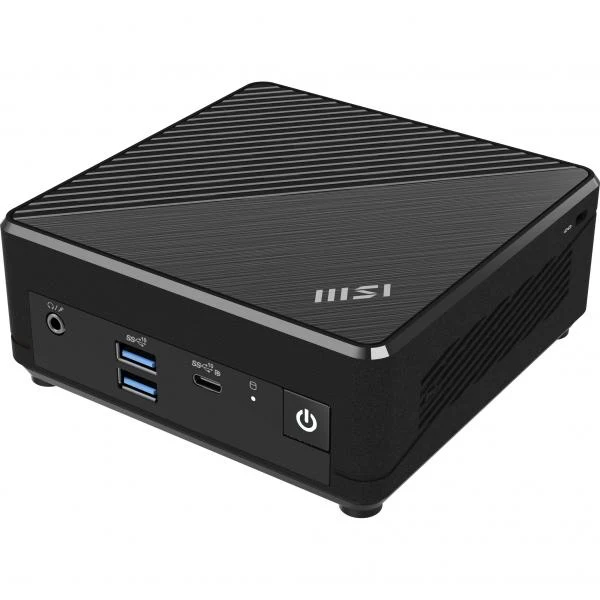 MSI Cubi N ADL S-078EU Intel N N100 4 GB DDR4-SDRAM 128 GB SSD Windows 11 Pro Mini PC Nero [CUBINADLS-078EU]