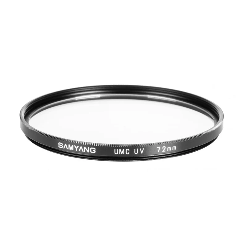 Samyang Filtro di Protezione UV MC per Obiettivi con Diametro 72mm
