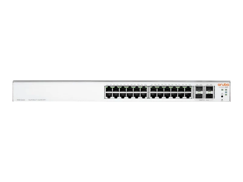 HPE Networking Instant On Switch 24p Gigabit 4p SFP+ 1930 Gestito L2+ Gigabit Ethernet (10/100/1000) 1U Bianco [JL682A#ABB]
