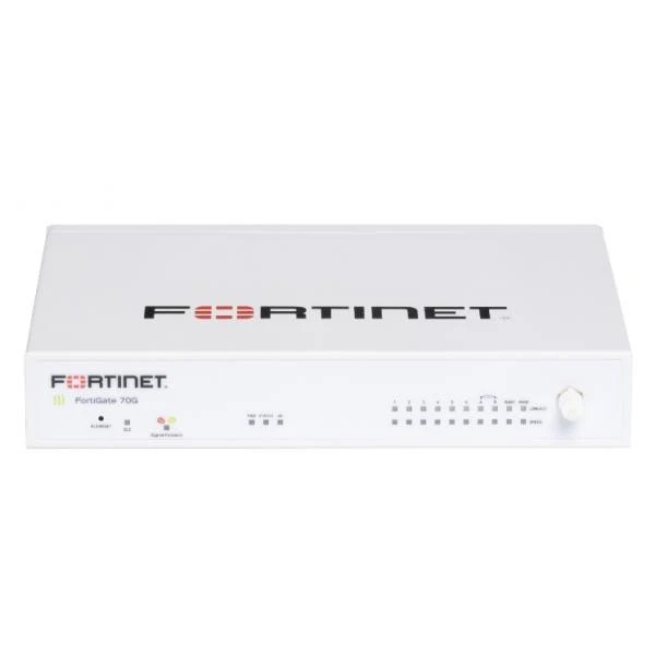FORTIGATE-70G CON 10 PORTE GE RJ45 (DI CUI 7 PORTE INTERNE, 2 PORTE WAN E 1 PORTA DMZ). [FG70G]