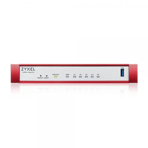 Zyxel USG FLEX 50 H - 5 Gigabit user-definable ports - 1 USB with 1 YR Entry Defense Pack [USGFLEX50H-EU0101F]