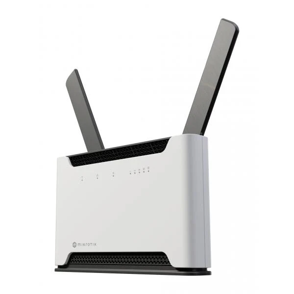 Mikrotik, Chateau PRO ax. Router Wi-Fi 6 4x4 con CPU quad-core ARM da 2,2 GHz, 1 GB RAM, 5 porte Gigabit Ethernet, 1 porta USB 3.0 e sistema operativo RouterOS (Licenza L6) [H53UiG-5HaxQ2HaxQ]