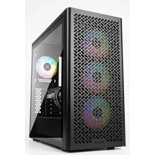 COOLER MASTER CASE MB ATX/MICRO ATX/MINI ITX, 4 VENTOLE ARGB, SUPPORTO RAD 360MM, BTF READY, USB-C [E502-KGNN-SAZ]