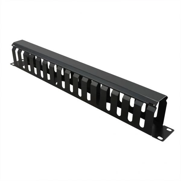 VALUE PIASTRA GESTIONE CAVI, 40X60MM, NERO [26.99.0305]
