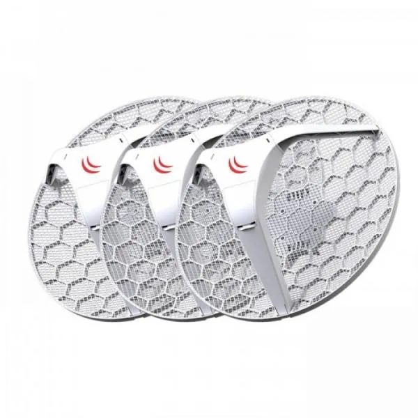MikroTik, LHG 5, MikroTik, LHG 5,LHG 5 Tripack, all three antennas in single box, RouterOS L3, International version [RBLHG5kit]