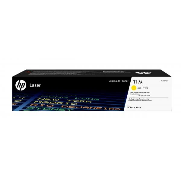 HP TONER GIALLO 117A 700 PAG TS [W2072A]