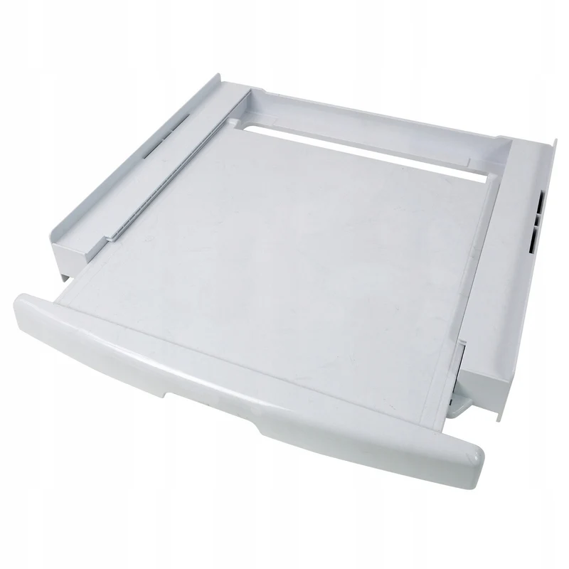 Attacco universale per lavatrice e asciugatrice, ripiano estraibile, 60 cm, bianco, Scanpart