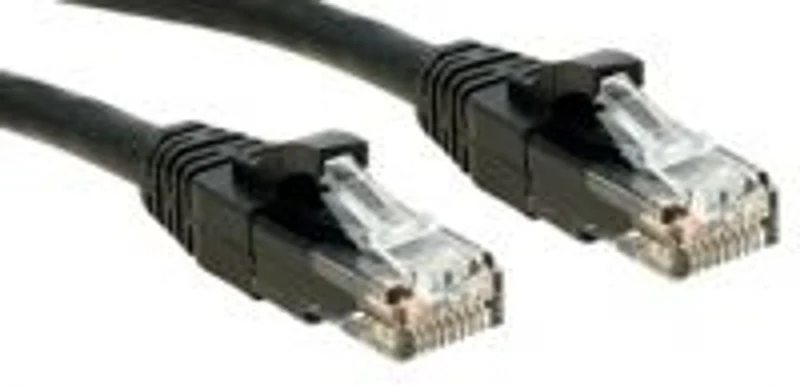 Lindy 45432 cavo di rete Nero 1 m Cat6 U/UTP (UTP) [LINDY45432]