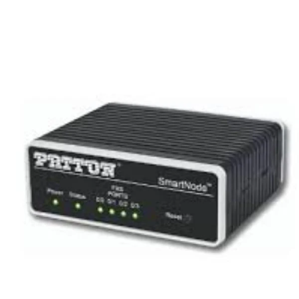 Patton SN200/2JS2V/EUI, SmartNode FXS-SIP VoIP Gateway, 2x FXS RJ11- 1x 10/100BaseTX, Optional SIP-TLS, SRTP, incl. external UI power (100240 VAC) [SN200/2JS2V/EUI]