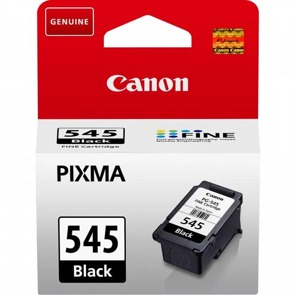 Canon PG-545 Ink Cartridge Black standard capacity 8ml 180 pages 1-pack [8287B001]