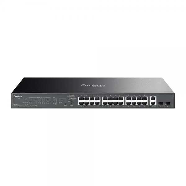 TP-Link ES228GP switch di rete Gestito L2 Gigabit Ethernet (10/100/1000) Supporto Power over Ethernet (PoE) Nero [ES228GP]