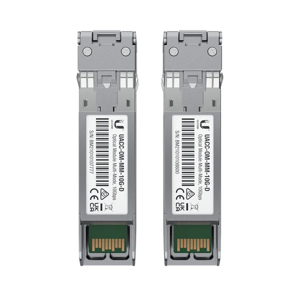 Ubiquiti Networks UniFi Optical Multi-Mode Module - 10G - 2-Pack [UACC-OM-MM-10G-D-2]