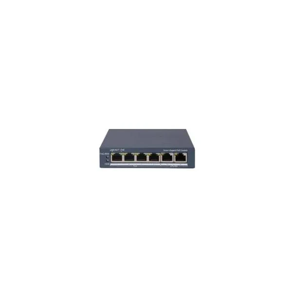 Hikvision DS-3E1506P-EI switch di rete Gestito Gigabit Ethernet (10/100/1000) Supporto Power over Ethernet (PoE) Grigio [DS-3E1506P-EI]