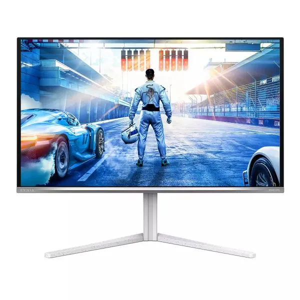 Philips Evnia 6000 27M2N6501L/00 Monitor PC 67,3 cm (26.5") 2560 x 1440 Pixel Quad HD QD-OLED Bianco [27M2N6501L/00]