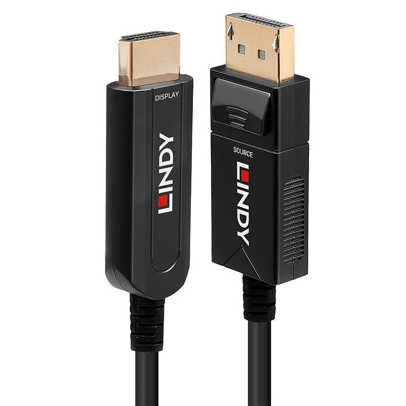 Lindy 38491 cavo e adattatore video Nero [LINDY38491]