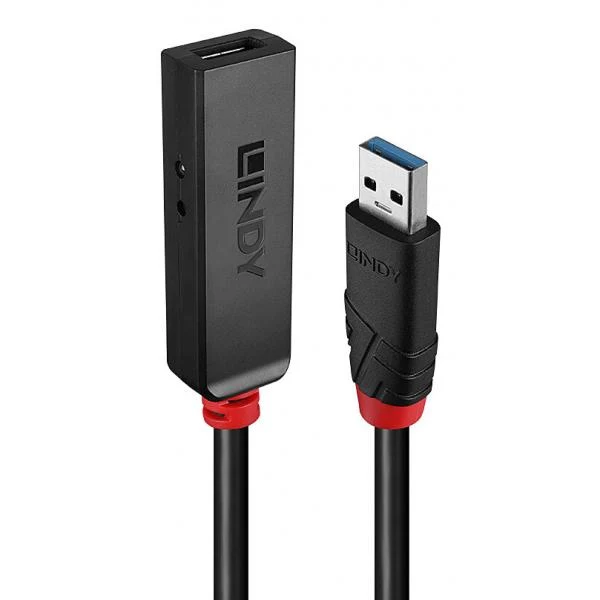 Lindy 43400 hub di interfaccia USB 3.2 Gen 1 (3.1 Gen 1) Type-C 5000 Mbit/s Nero [LINDY43400]