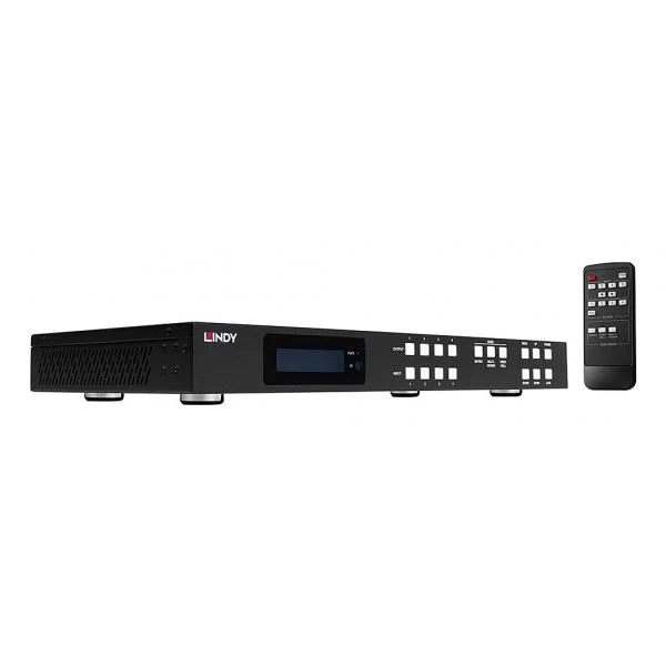 Lindy 38390 interruttore a matrice Commutatore a matrice AV Display incorporato 43 W [LINDY38390]