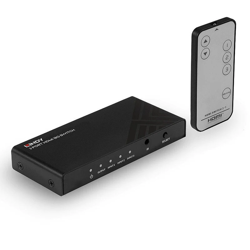 Lindy 38232 conmutador de vídeo HDMI [LINDY38232]