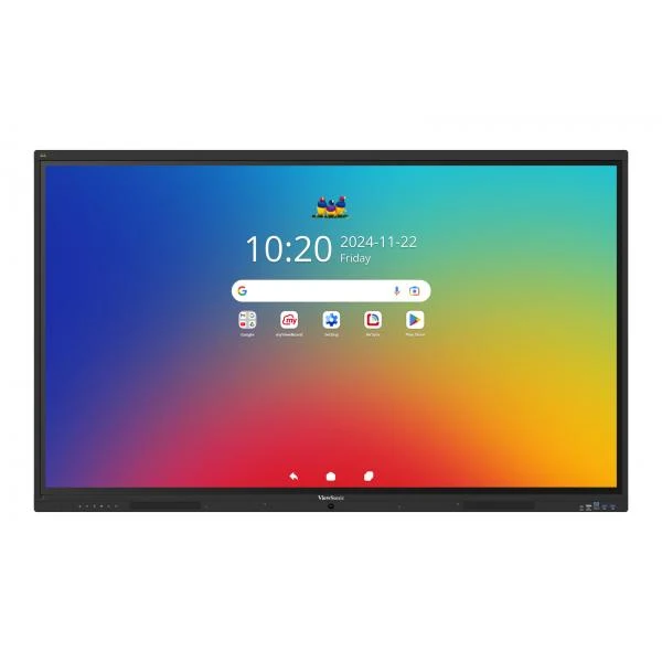 Viewsonic IFP6541-1-1C lavagna interattiva 165,1 cm (65") 3840 x 2160 Pixel Touch screen Nero [IFP6541-1-1C]