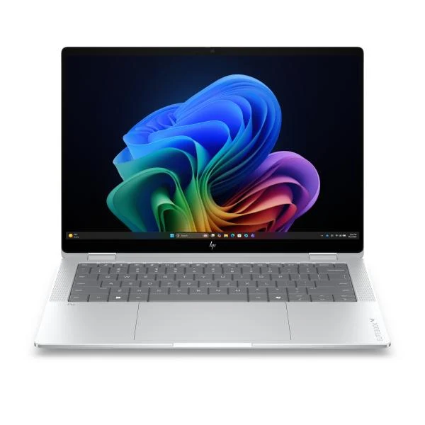 HP EliteBook X Flip G2i 14 inch Notebook Next Gen AI PC Wolf Pro Security Edition Copilot+ PC Intel Core Ultra 5 325 Ibrido (2 in 1) 35,6 cm (14") Touch screen WUXGA 16 GB LPDDR5x-SDRAM 512 GB SSD Wi-Fi 7 (802.11be) Windows 11 Pro Argento [D87ZSAT#ABZ]