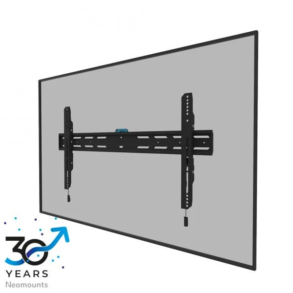 Neomounts LEVEL-850 Fixed TV Wall Mount - 43-86inch - Max 60 kg - VESA 100x100-800x400 - Depth 3.3 cm - Level Adjustment - Black [WL30S-850BL18]