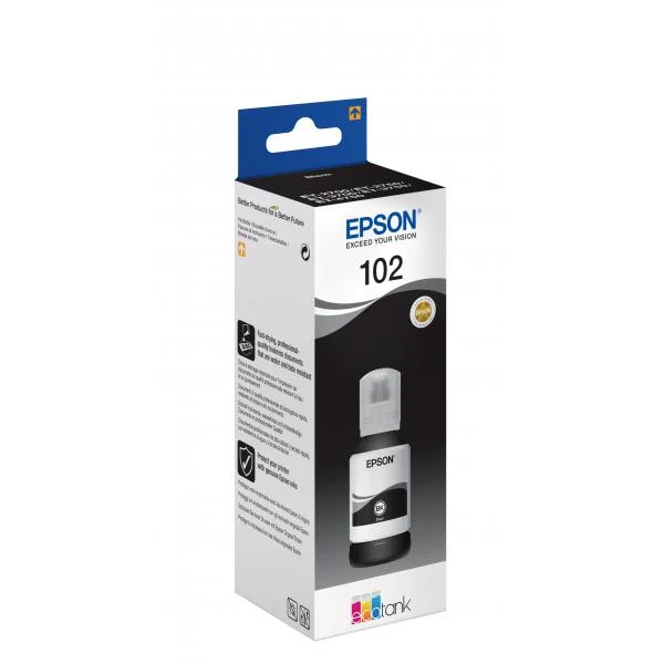 EPSON FLACONE ECOTANK NERO 127ML, 102 [C13T03R140]