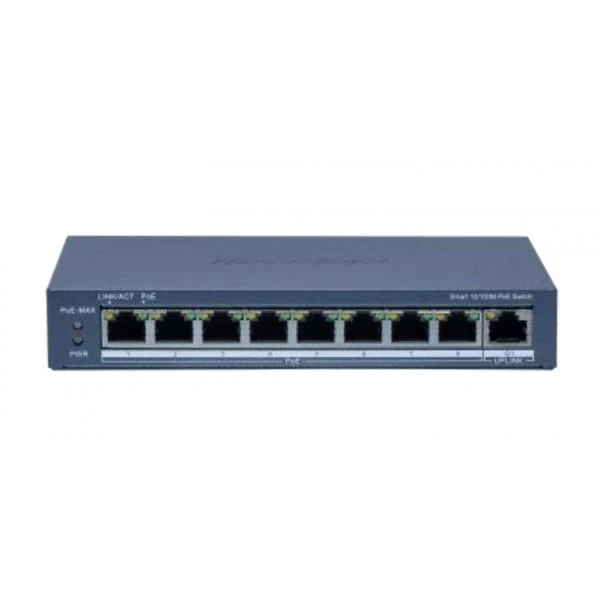 Hikvision DS-3E1309P-EI(B) switch di rete Gestito Fast Ethernet (10/100) Supporto Power over Ethernet (PoE) [DS-3E1309P-EI]