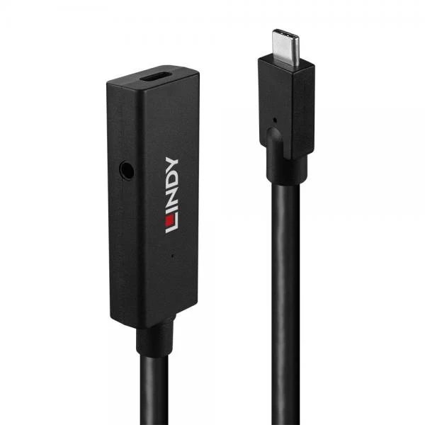 LINDY No. 43364 - Prolunga attiva USB 3.2 10Gbps Tipo C/C, 5m [LIN-43364]