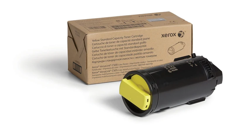Xerox Cartuccia toner Giallo a Capacità standard da 2400 Pagine per Multifunzione a colori VersaLink C505, Stampante a colori VersaLink C500 (106R03861) [106R03861]