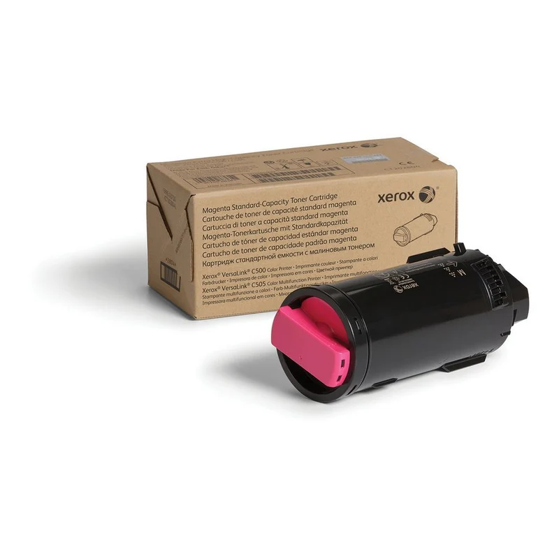 Xerox Cartuccia toner Magenta a Capacità standard da 2400 Pagine per Multifunzione a colori VersaLink C505, Stampante a colori VersaLink C500 (106R03860) [106R03860]