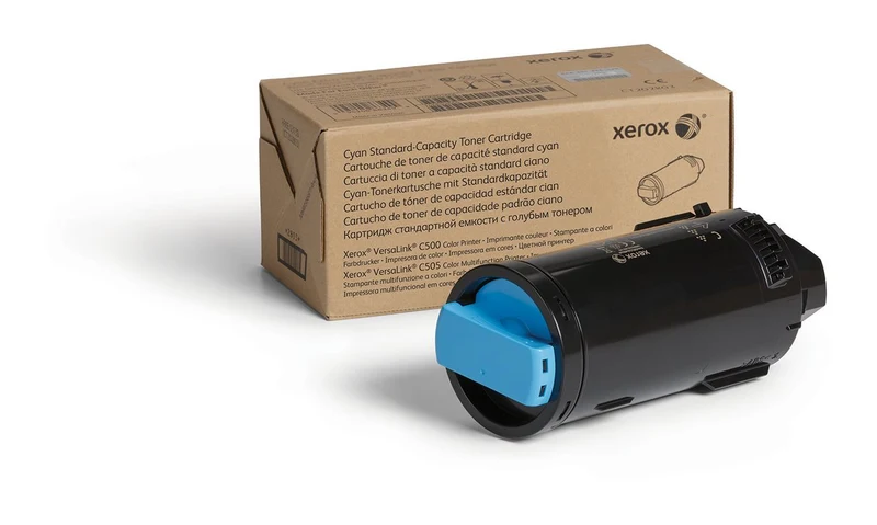Xerox Cartuccia toner Ciano a Capacità standard da 2400 Pagine per Multifunzione a colori VersaLink C505, Stampante a colori VersaLink C500 (106R03859) [106R03859]