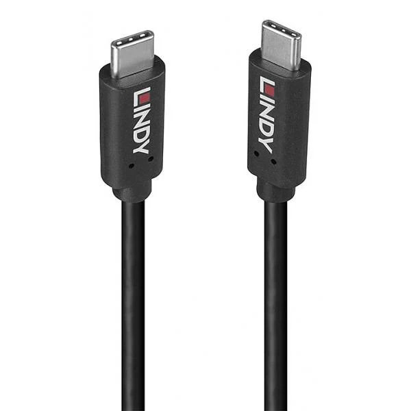 Cavo USB 3.2 tipo C, 20Gbps, PD 100W, GRS, 1m - USB Tipo C Maschio a C Maschio [36976]