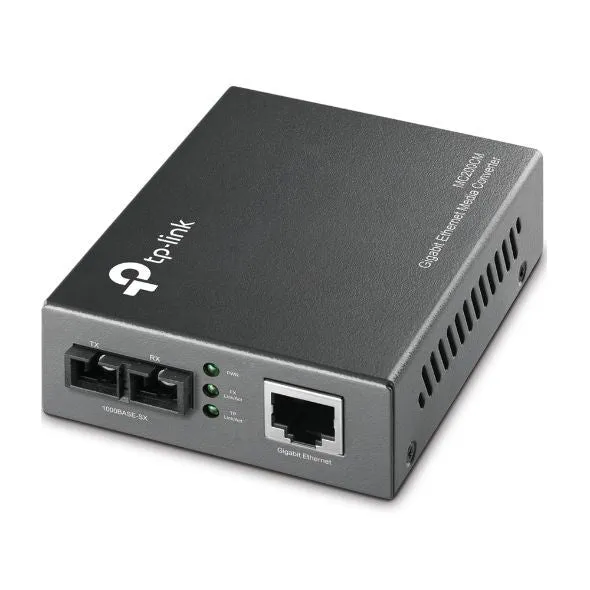 TP-Link Omada MC200CM convertitore multimediale di rete 1000 Mbit/s 850 nm Modalità multipla Nero [MC200CM]