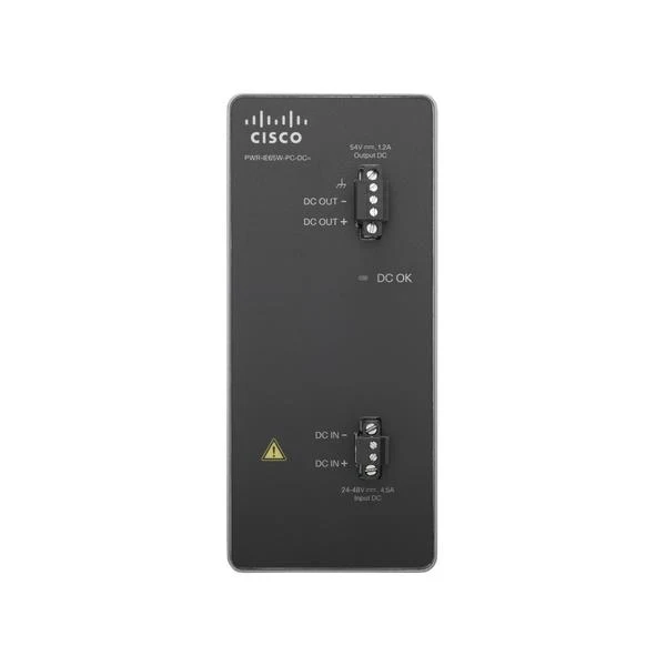 Cisco PWR-IE65W-PC-DC= adattatore e invertitore Interno 65 W Nero [PWR-IE65W-PC-DC=]