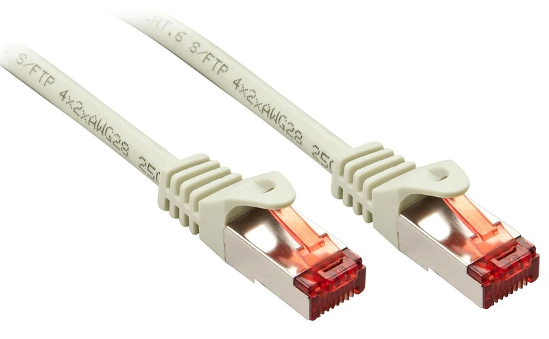 Lindy Cat.6 S/FTP 1m cavo di rete Grigio Cat6 S/FTP (S-STP) [LINDY47342]