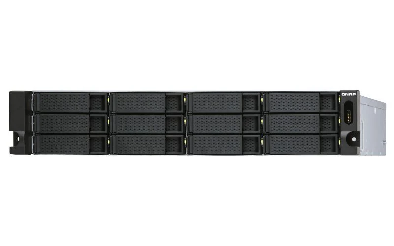 QNAP TL-R1200S-RP contenitore di unità di archiviazione Box esterno HDD/SSD Nero, Grigio 2.5/3.5" [TL-R1200S-RP]