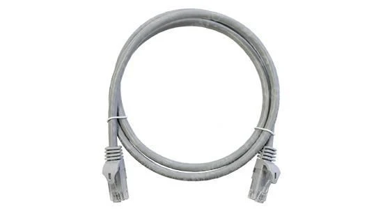 PATCH CORD CAT.6 UTP SNAGLESS PVC GREY mt.1,5 [UTP6CPCGY1.5]