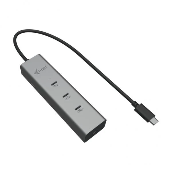 i-tec Metal USB-C Charging HUB 5port with USB-C video 8K + Power Delivery 85W [C31HUBMETAL8KPDPRO]