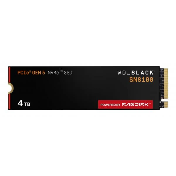 Western Digital Black WD_BLACK SN8100 NVMe 4 TB M.2 PCI Express 5.0 TLC 3D NAND [WDS400T1X0M-00CMT0]
