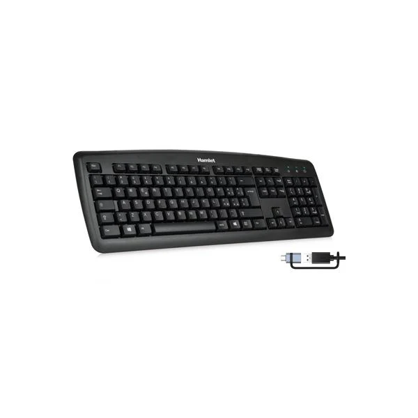 Hamlet XKKITA2-CX tastiera Casa/ufficio USB QWERTY Italiano Nero [XKKITA2-CX]