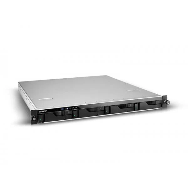 Asustor AS6504RD NAS Rack (1U) Intel Atom C3538 8 GB DDR4 0 TB ADM Nero [AS6504RD/RAILKIT]