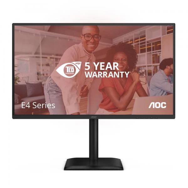 AOC E4 Q27E4CV Monitor PC 68,6 cm (27") 2560 x 1440 Pixel Quad HD LED Nero [Q27E4CV]