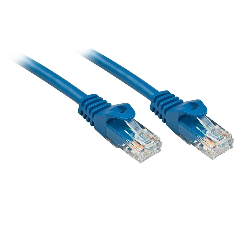 Lindy RJ-45/RJ-45 Cat6 0.3m cavo di rete Blu 0,3 m U/UTP (UTP) [LINDY48170]