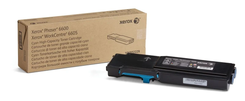 Xerox Cartuccia toner Ciano per Phaser 6600, WorkCentre 6605 [106R02229]