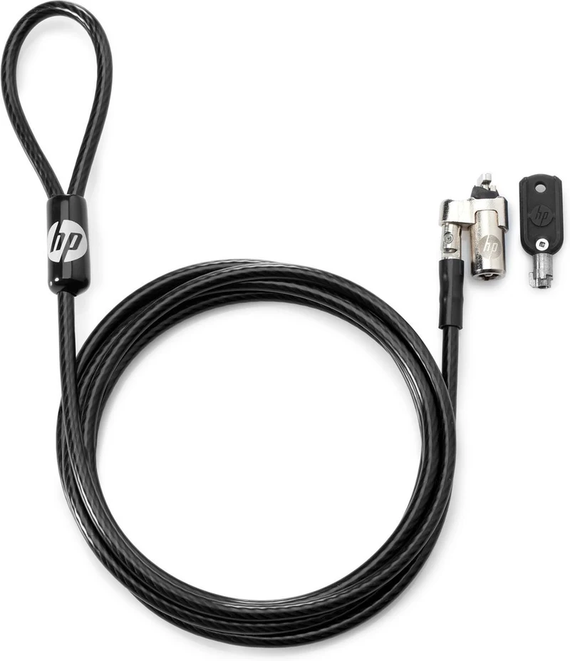 HP Lucchetto cavo con chiave da 10 mm [T1A62AA]