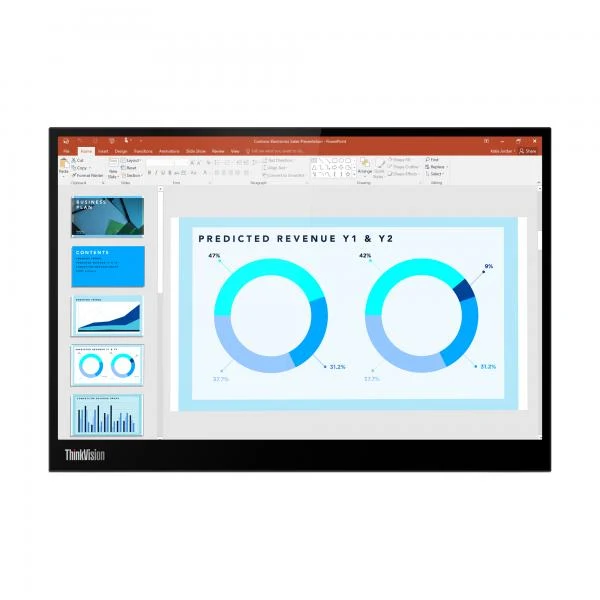 Lenovo ThinkVision M14d Monitor [63AAUAT6WL]