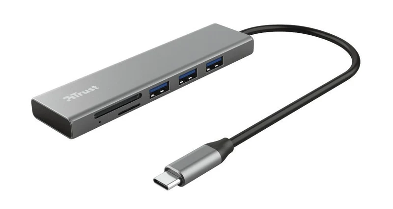 Trust Halyx USB 3.2 Gen 1 (3.1 Gen 1) Type-C 104 Mbit/s Alluminio [24191]