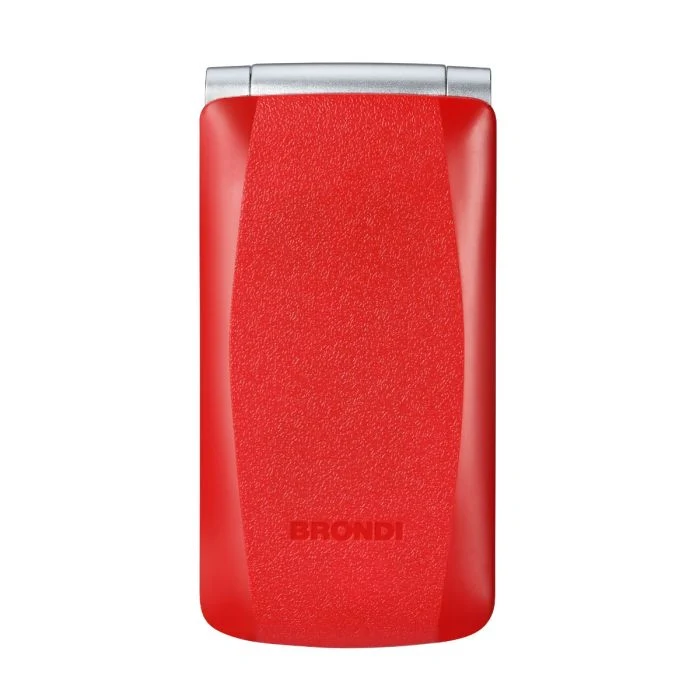 BRONDI FOX S ROSSO 2" FEATURE PHONE CLAMSHELL